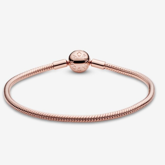 Pandora Jewelry - Nwot Pandora rose gold chain bracelet fits size 6.5/7 inch wrist